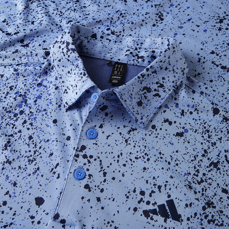 Adidas Jacquard Golf Polo Shirt - Image 2