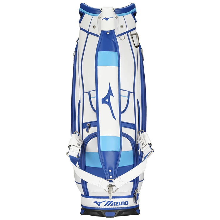 Mizuno Golf Tour Staff Bag White/Blue - Image 3