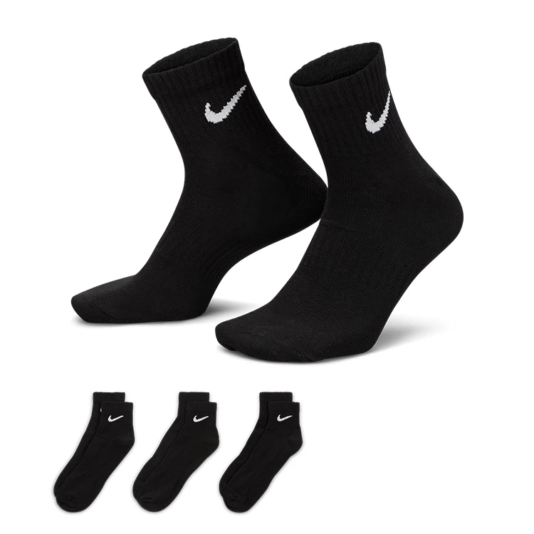 Nike Everyday Lightweight Ankle Golf Socks (3 Pack) - Image 4