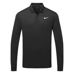 Nike Dry Victory Solid Long Sleeve Golf Polo Shirt