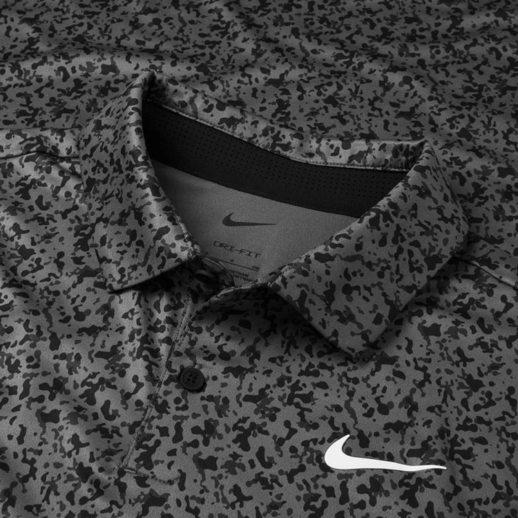 Nike Dry Tour Micro Camo Golf Polo Shirt - Image 2