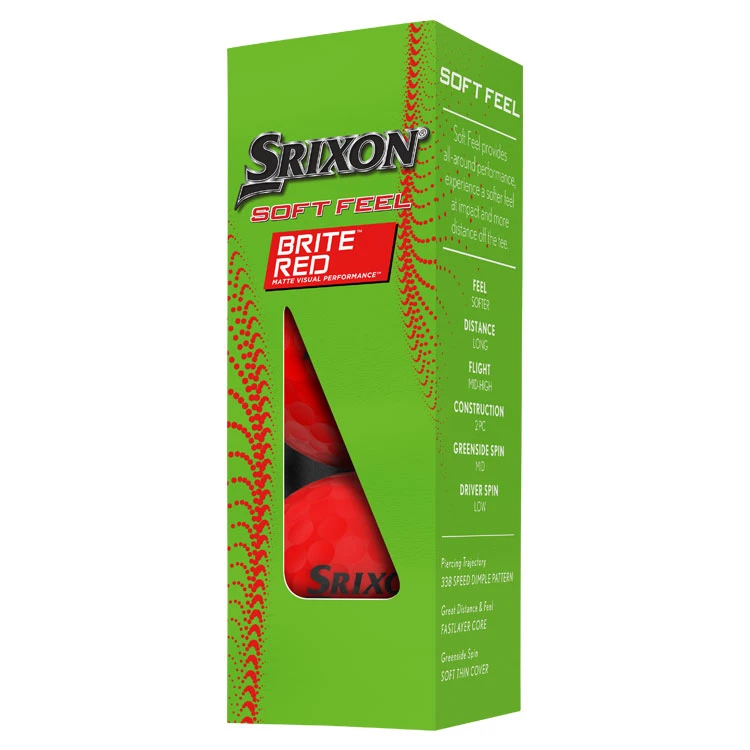 Srixon Soft Feel Brite Golf Balls - Image 4