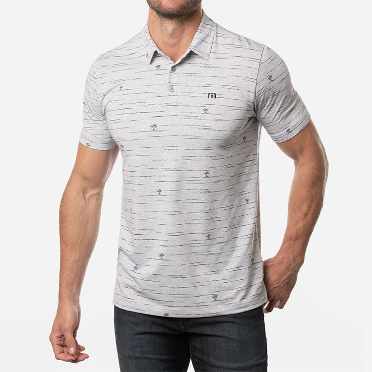TravisMathew Draggin Anchor Golf Polo Shirt - Image 4