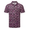 Under Armour Playoff 3.0 Floral Speckle Stripe Golf Polo Shirt